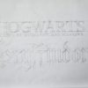 Harry Potter Wall Art – Hogwarts Gryffindor Gold Leaf Sign