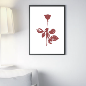 Depeche Mode "Rose" Print