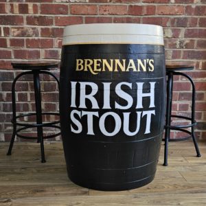 Personalised Hand Painted Whiskey Barrel
